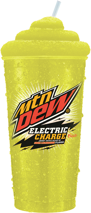 Mountain Dew Electric Charge Has A Blast Of Sour Lemon - Mountain Dew Pitch Black 2011 (300x700), Png Download
