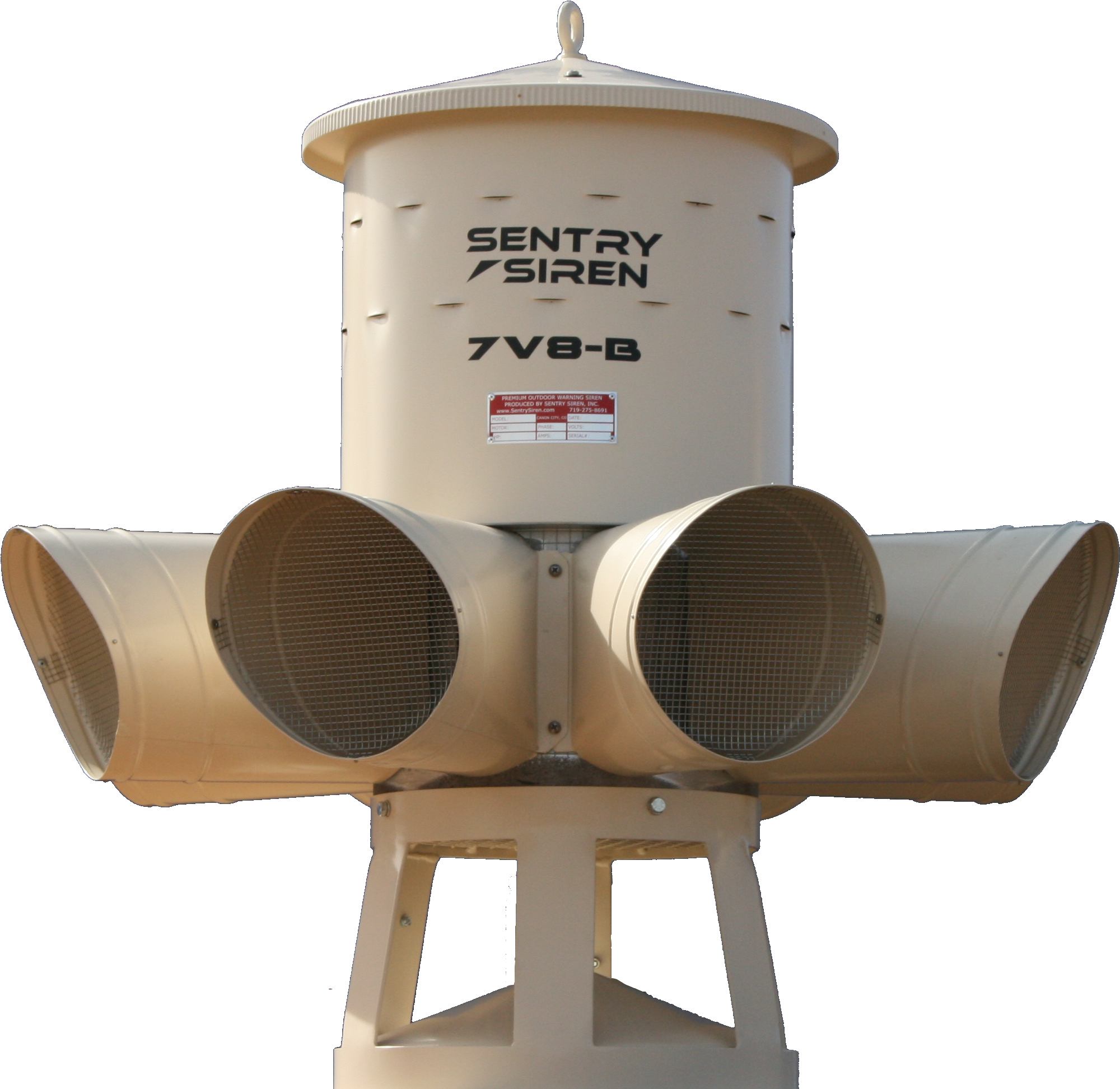Model 7v8 B 7v8 B - Sentry Siren (2096x1974), Png Download