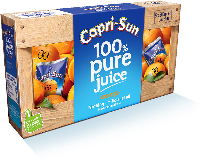 The Results - Capri-sonne Orange 200 Ml (679x567), Png Download