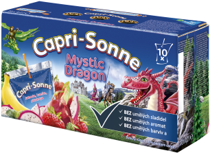 Capri-sonne Mystic Dragon 0,2 L - Capri Sun Drik Cherry 10 X 200ml (350x350), Png Download