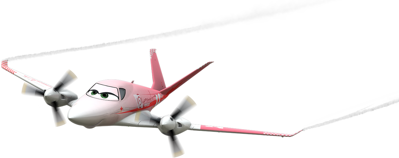 Rochelle - Disney Planes - Rochelle - 1:100 Scale (1368x543), Png Download
