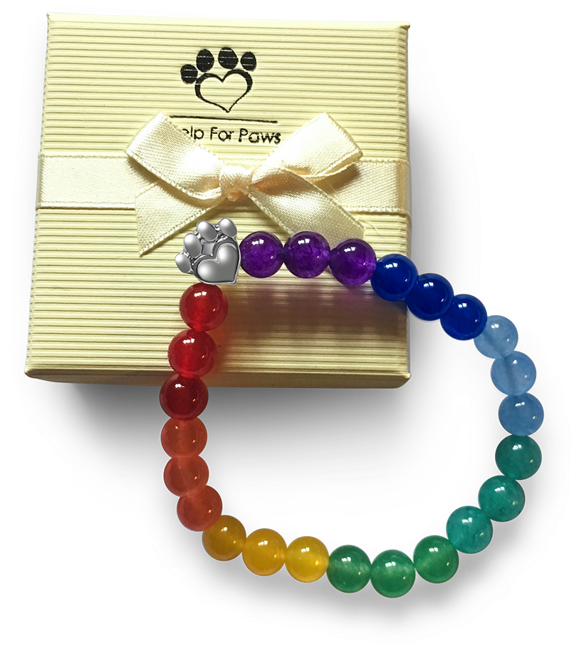 Help For Paws™ Rainbow Bridge Memory Bracelet - Bracelet (1000x1000), Png Download