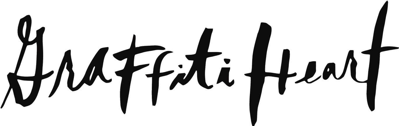 Graffiti Heart - Logo (1600x439), Png Download