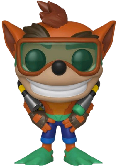 Crash Bandicoot Pop Vinyl Figure - Funko Pop Crash Bandicoot (600x600), Png Download