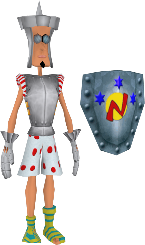 Image Result For Crash Bandicoot Lab Assistants (603x1020), Png Download