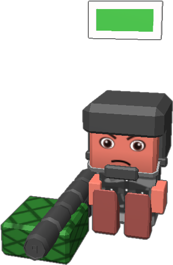 This Lmg Soldier Is A Powerful Ai Troop That Will Aim - Cartoon (768x768), Png Download