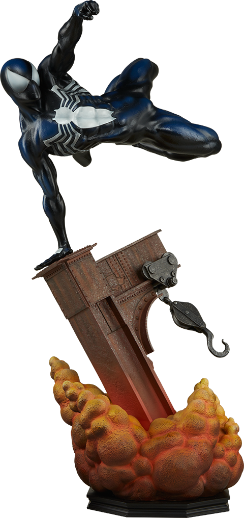 Sideshow Marvel The Amazing Spider-man Premium Format - Marvel Figure Statues Spider Man (480x1016), Png Download
