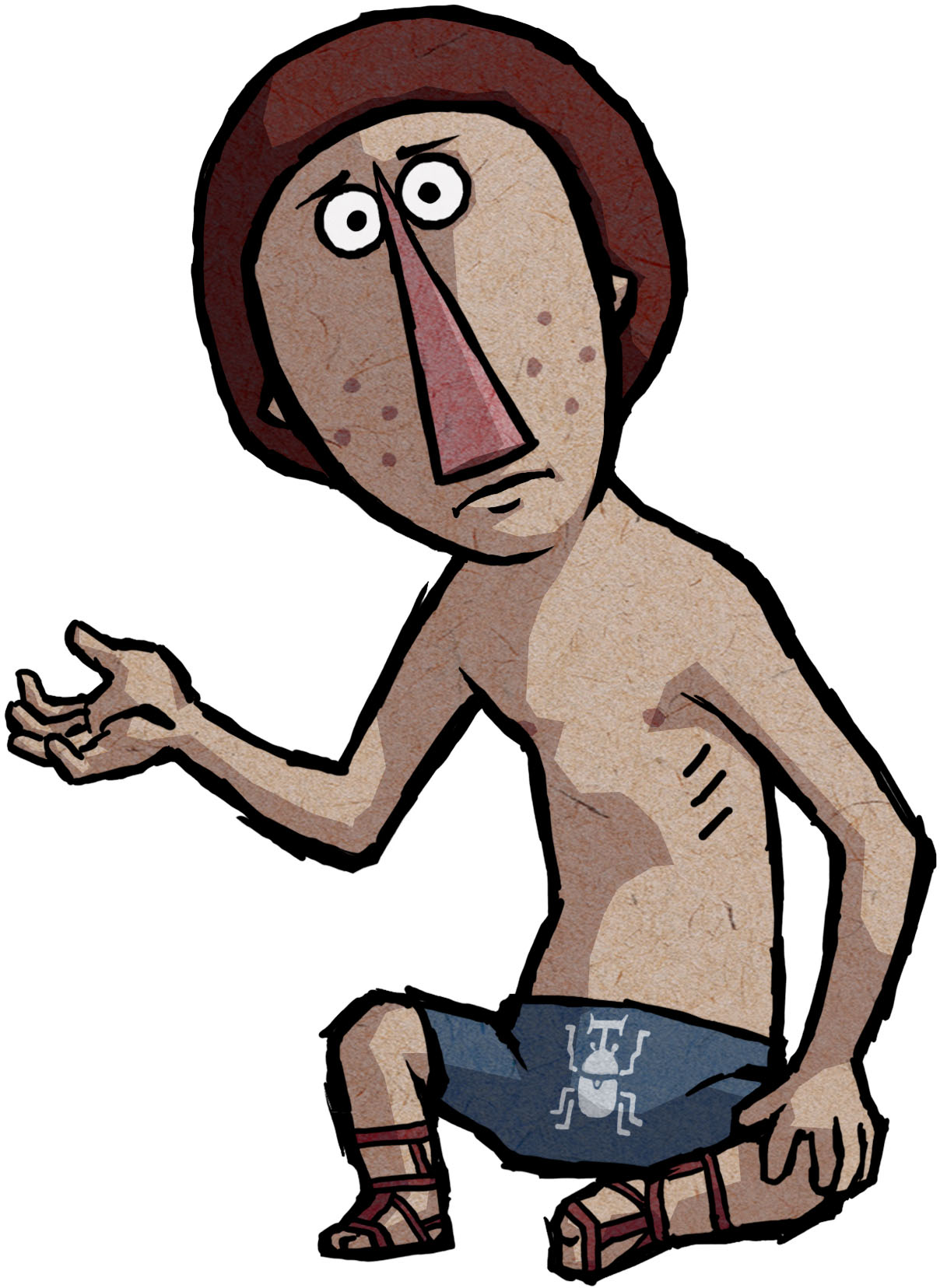 Schnoz ✓ Bowl Cut ✓ S T I C C ✓ Must Be Xqc - Beedle Wind Waker (1208x1656), Png Download