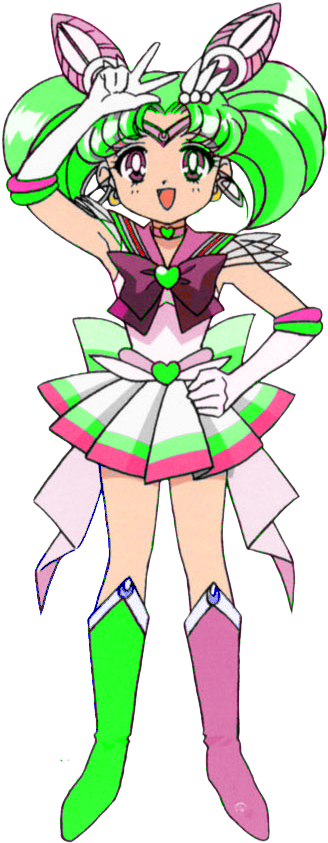 Nozomi - Sailor Chibi Moon Pokemon (376x869), Png Download
