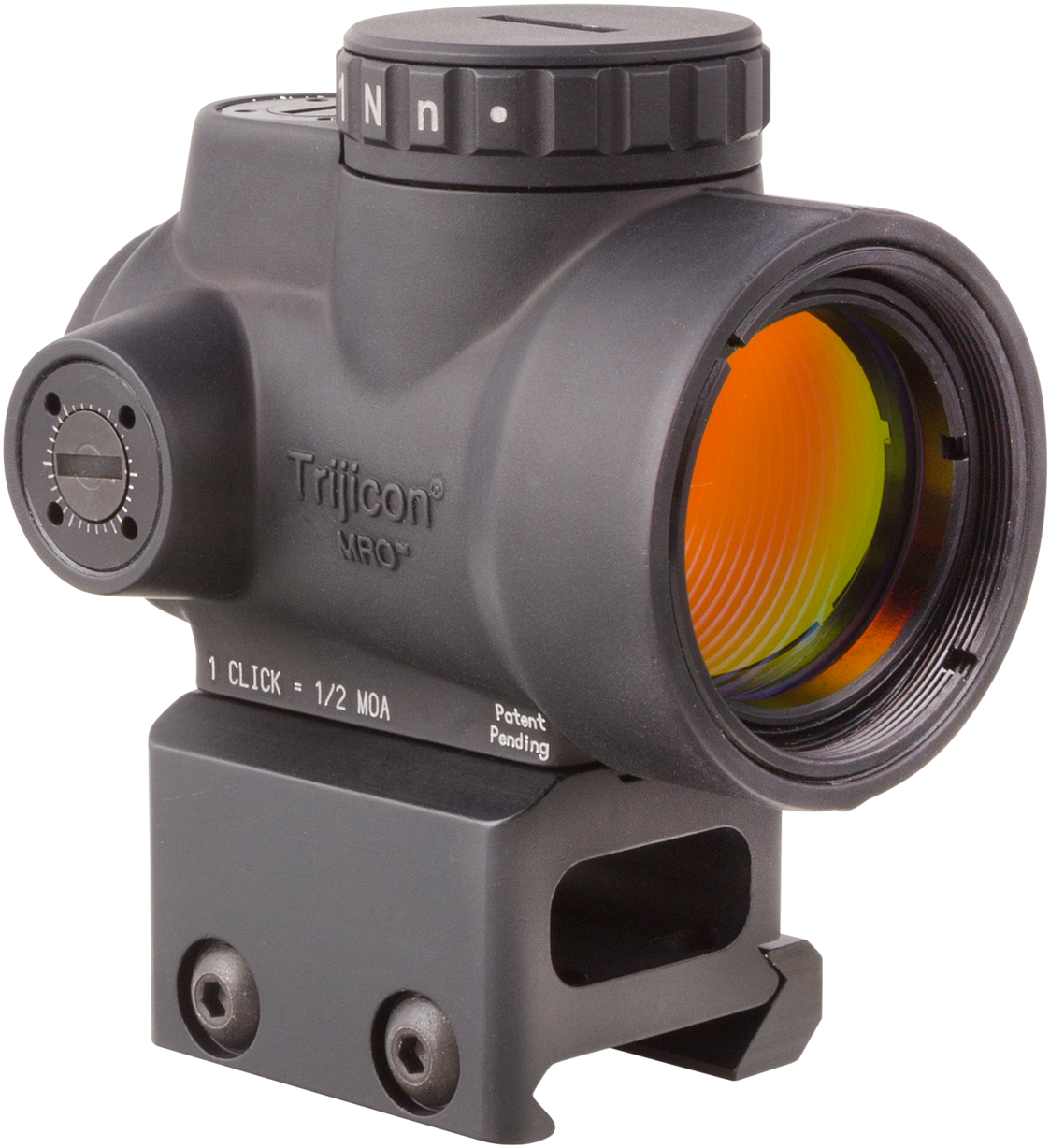 Trijicon 2200005 Mro 1x 25mm Obj Unlimited Eye Relief - Trijicon Mro (1191x1280), Png Download