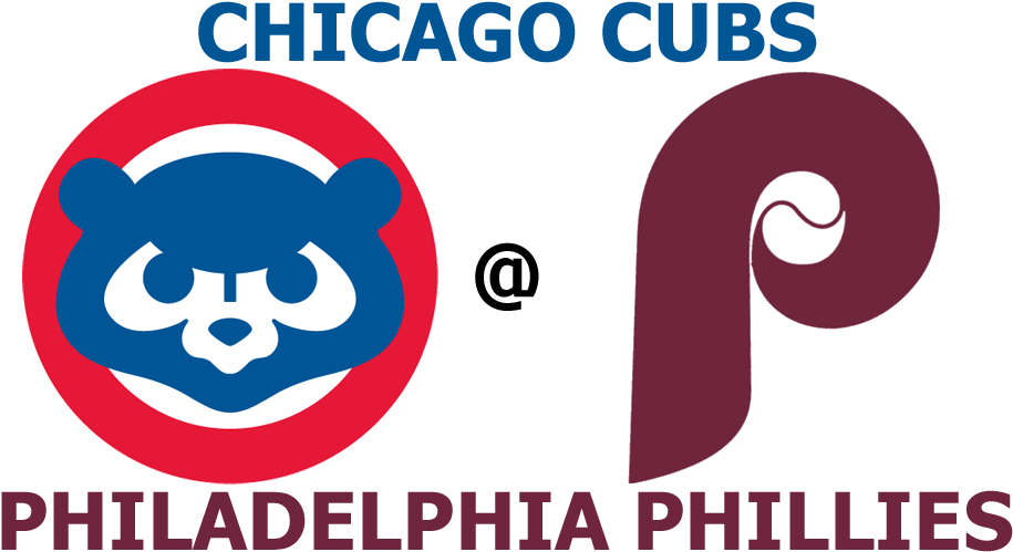 76kib, 1000x500, Cubs @ Phillies - Chicago Cubs (1000x500), Png Download