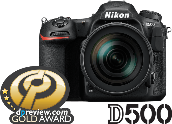 Brilliantly Crafted - " - Nikon D500 With Lens (700x595), Png Download