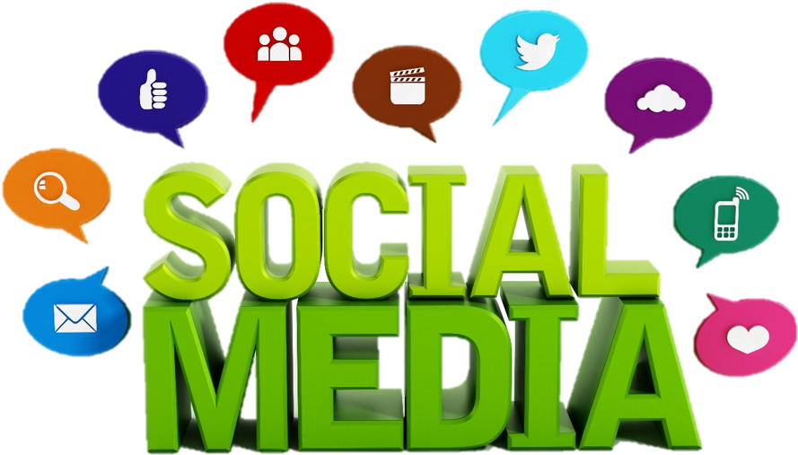 Social Media Marketing, As The Names Suggest Is Marketing - Social Media (969x726), Png Download