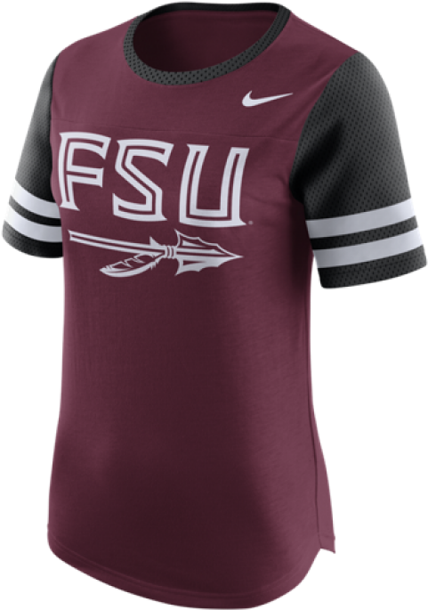 Nike Women's 2016 College Gear Up Modern Fan Top With - ナイキ Nike Kansas State Wildcats Women's Purple Gear (700x700), Png Download