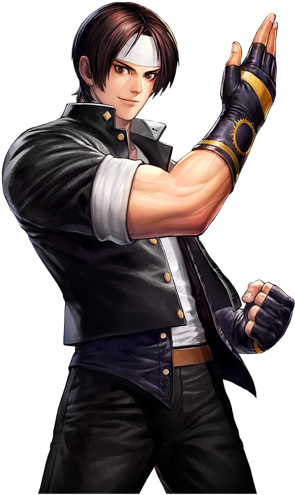 All Star Kyo Kusanagi By Topdog4815 - ザキング オブ ファイターズ オールスター (667x1198), Png Download