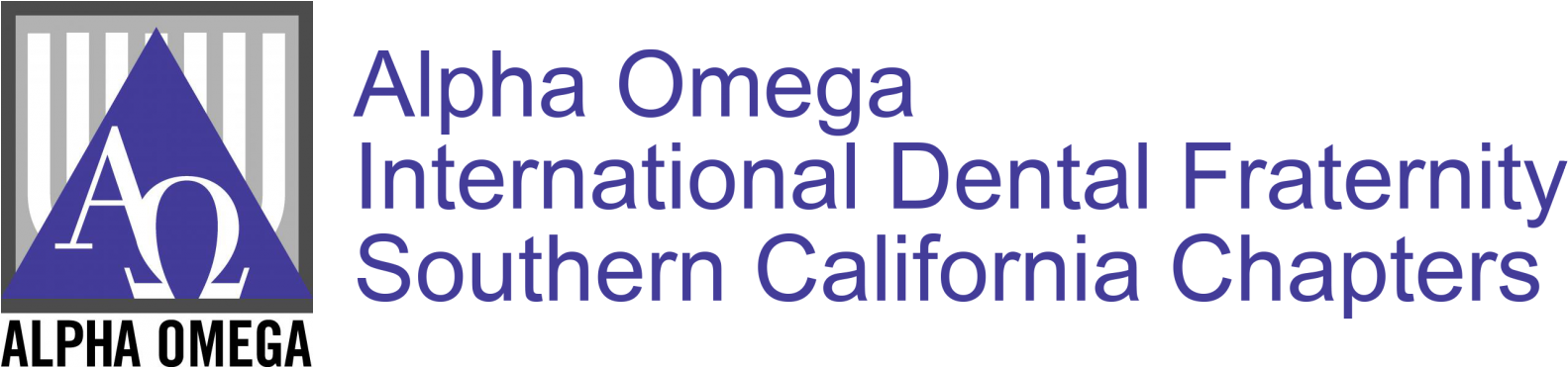 Alpha Omega Dental Fraternity Los Angeles San Fernando - Alpha Omega Dental Fraternity (1600x370), Png Download