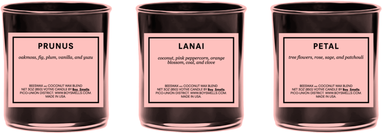 Votive Set // Boy Smells - Boy Smells Candle (1000x727), Png Download