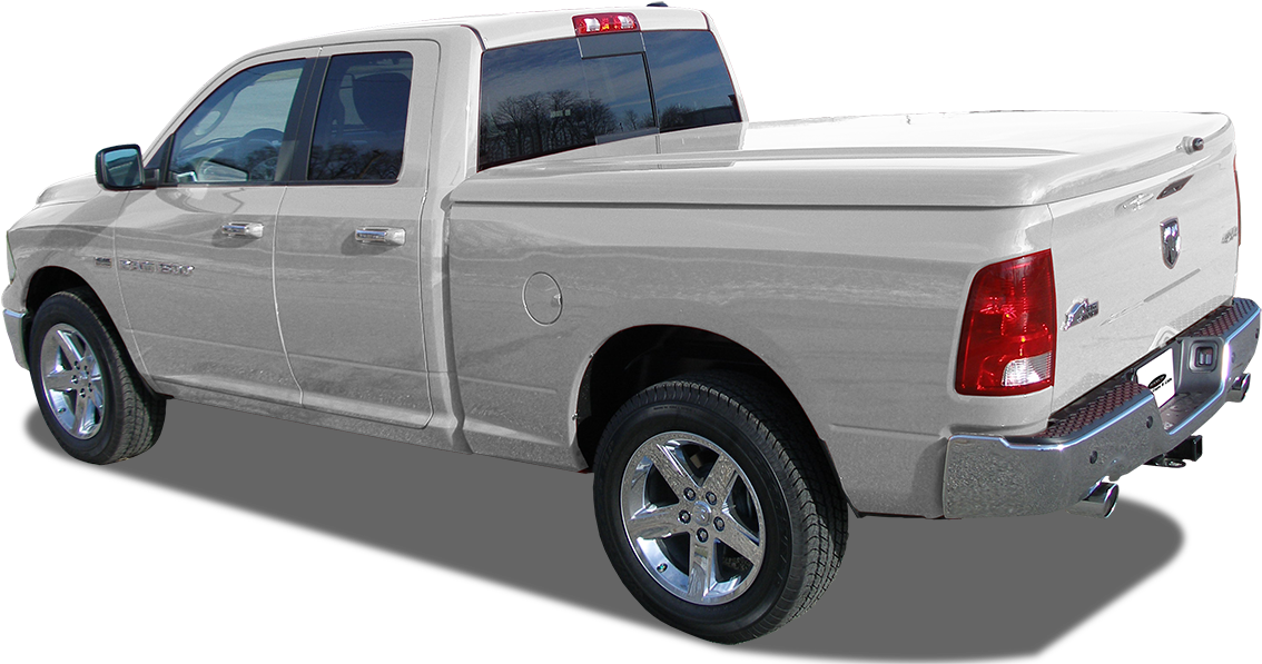 Gorgeous Fiberglass Truck Bed Covers On N America Silhouette - Ranch Legacy Tonneau Cover On Ram (1200x619), Png Download