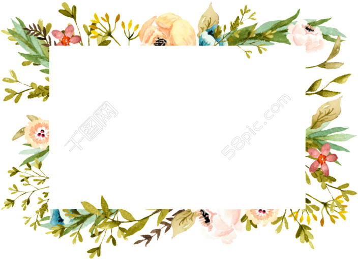 Floral Design Plant Transprent (780x561), Png Download
