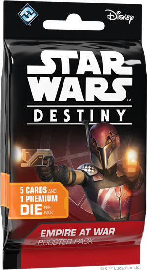 Empire At War Booster Pack - Star Wars Destiny Empire At War Booster (610x610), Png Download