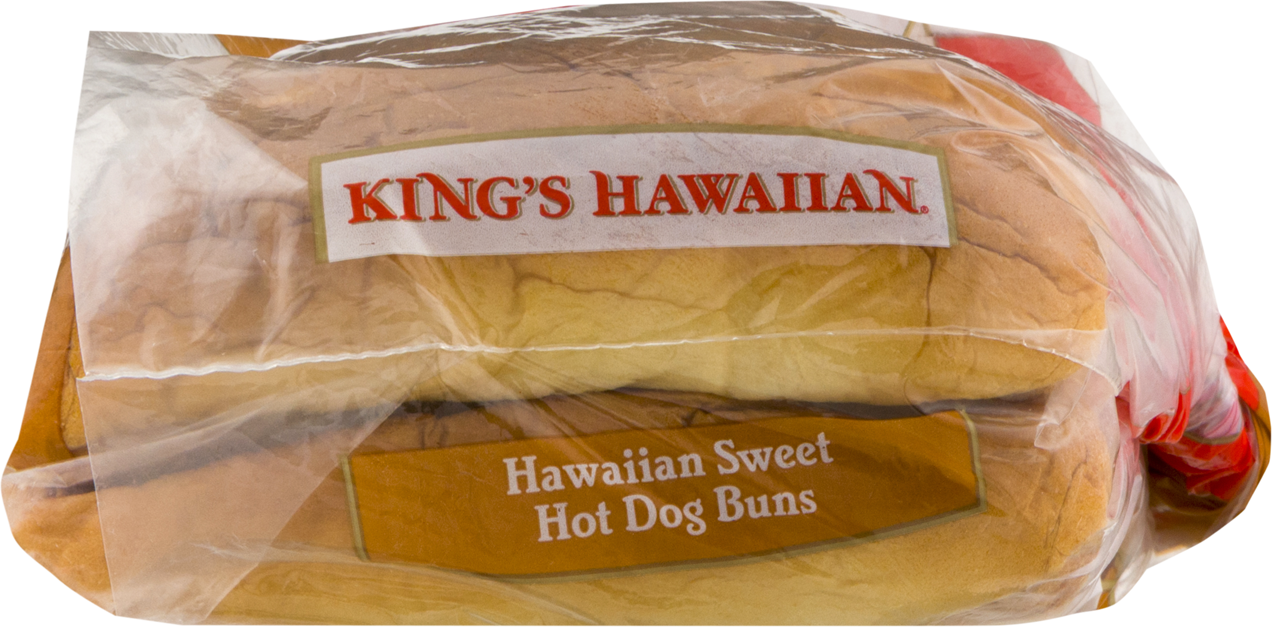 King's Hawaiian® Hawaiian Sweet Top-sliced Hot Dog - King's Hawaiian (2500x1233), Png Download