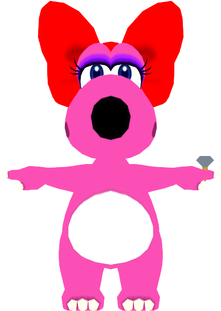 Download Zip Archive - Birdo Mario Party 9 (750x650), Png Download