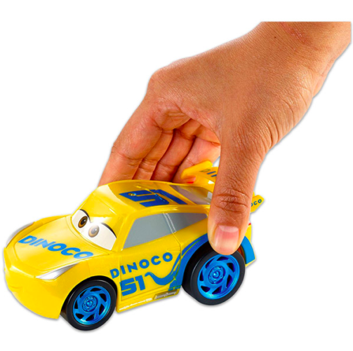 Dinoco Cruz Ramirez Felhúzhatós Autó - Disney Pixar Cars 3 Revvin' Action Vehicle - Dinoco (900x500), Png Download