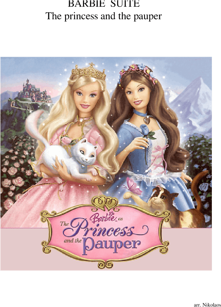 princess and the pauper music