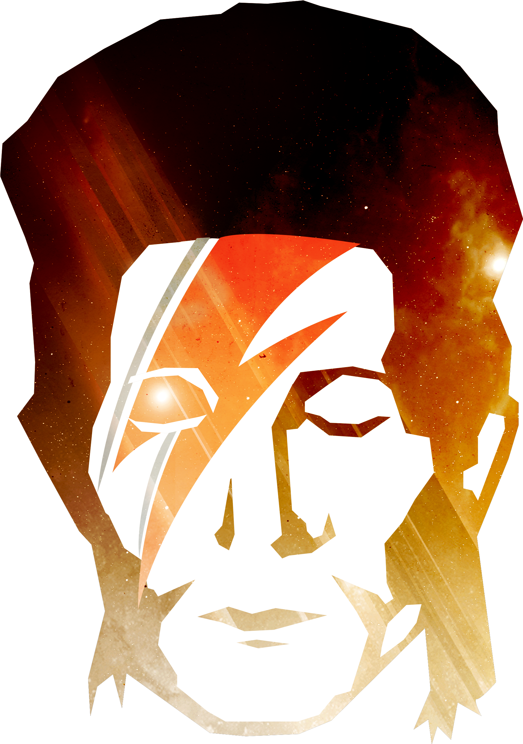 Bowie Experience Bowie Ziggy Stardust, David Bowie - Bowie (2382x2550), Png Download