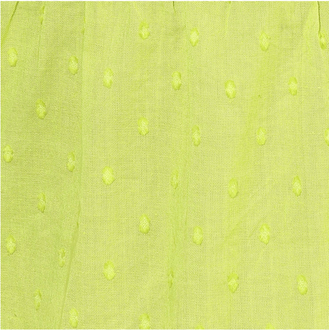 Women Top In Cotton Swiss Dot Fabric-green Color - Grass (640x960), Png Download