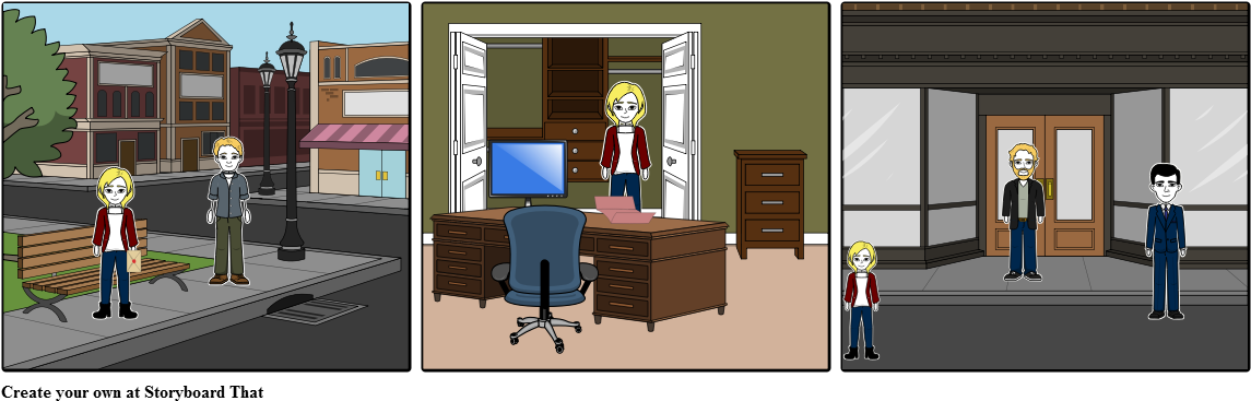 Boy Girl - Cartoon (1164x385), Png Download