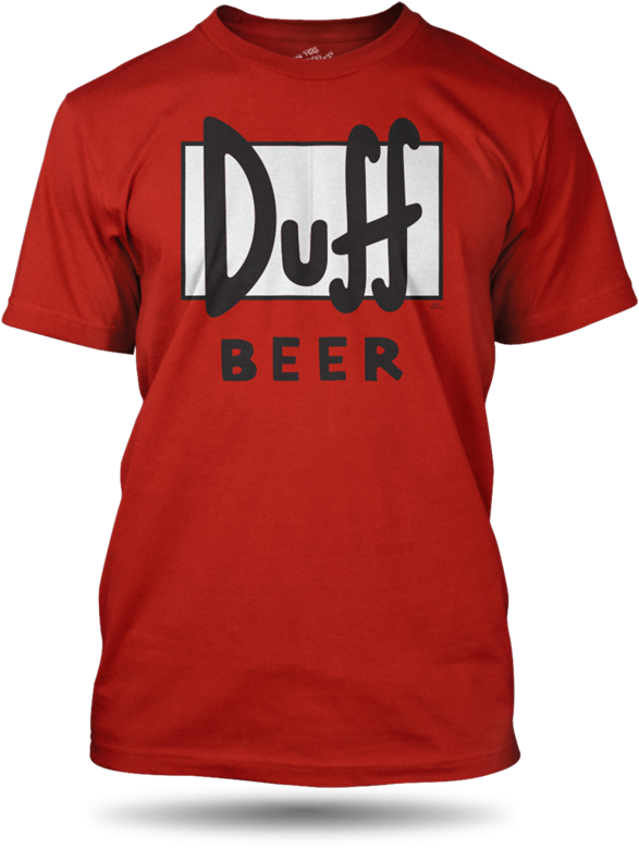 Simpsonovi Triko Duff Beer - Duff Beer (617x800), Png Download