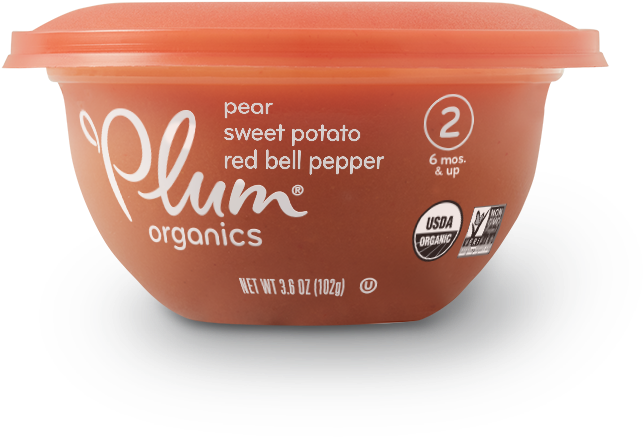 Plum Organics (806x739), Png Download