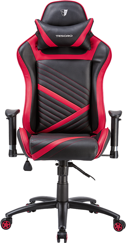 F700 Red P01-20180702 - Tesoro Zone Balance Gaming Chair Red (714x1000), Png Download