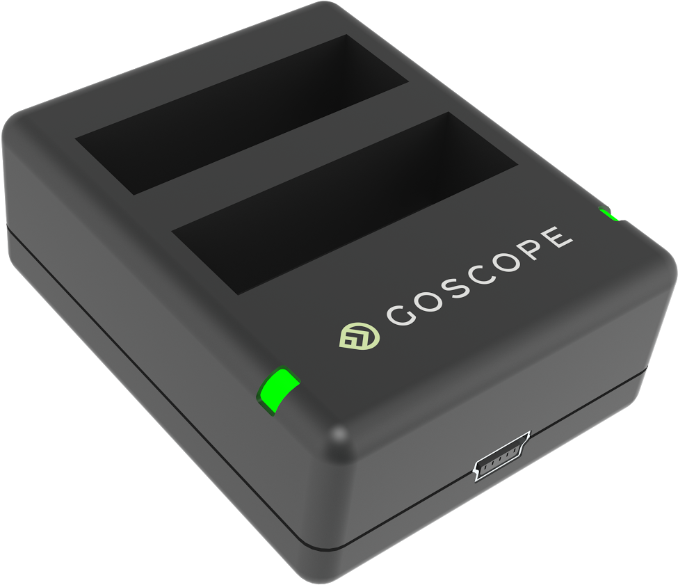Goscope Dual Battery Charger For Gopro Hero4 - Acer Chromebox (1400x1082), Png Download