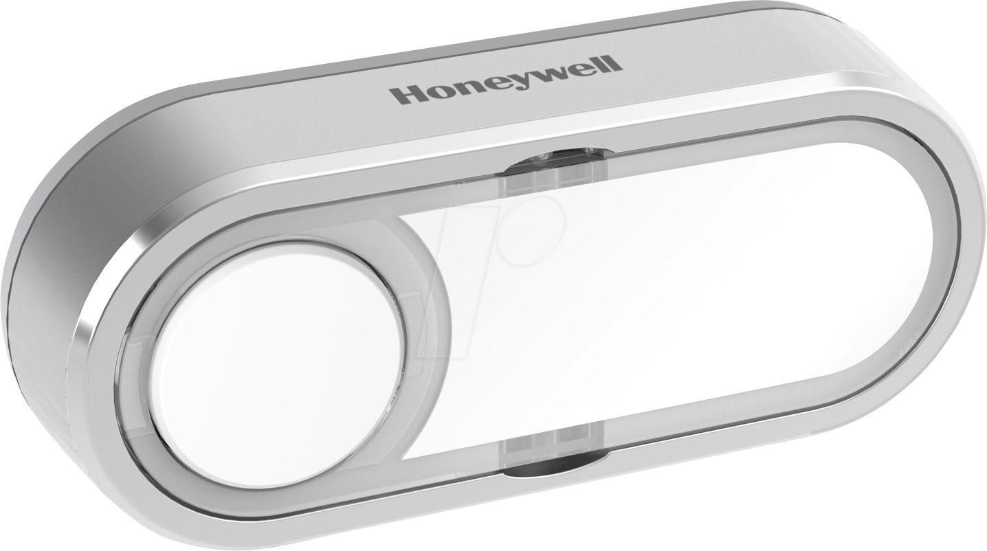 Push Button, Grey Honeywell Dcp511g - Wireless Door Chime Complete Set Honeywell Dc311s (1436x802), Png Download