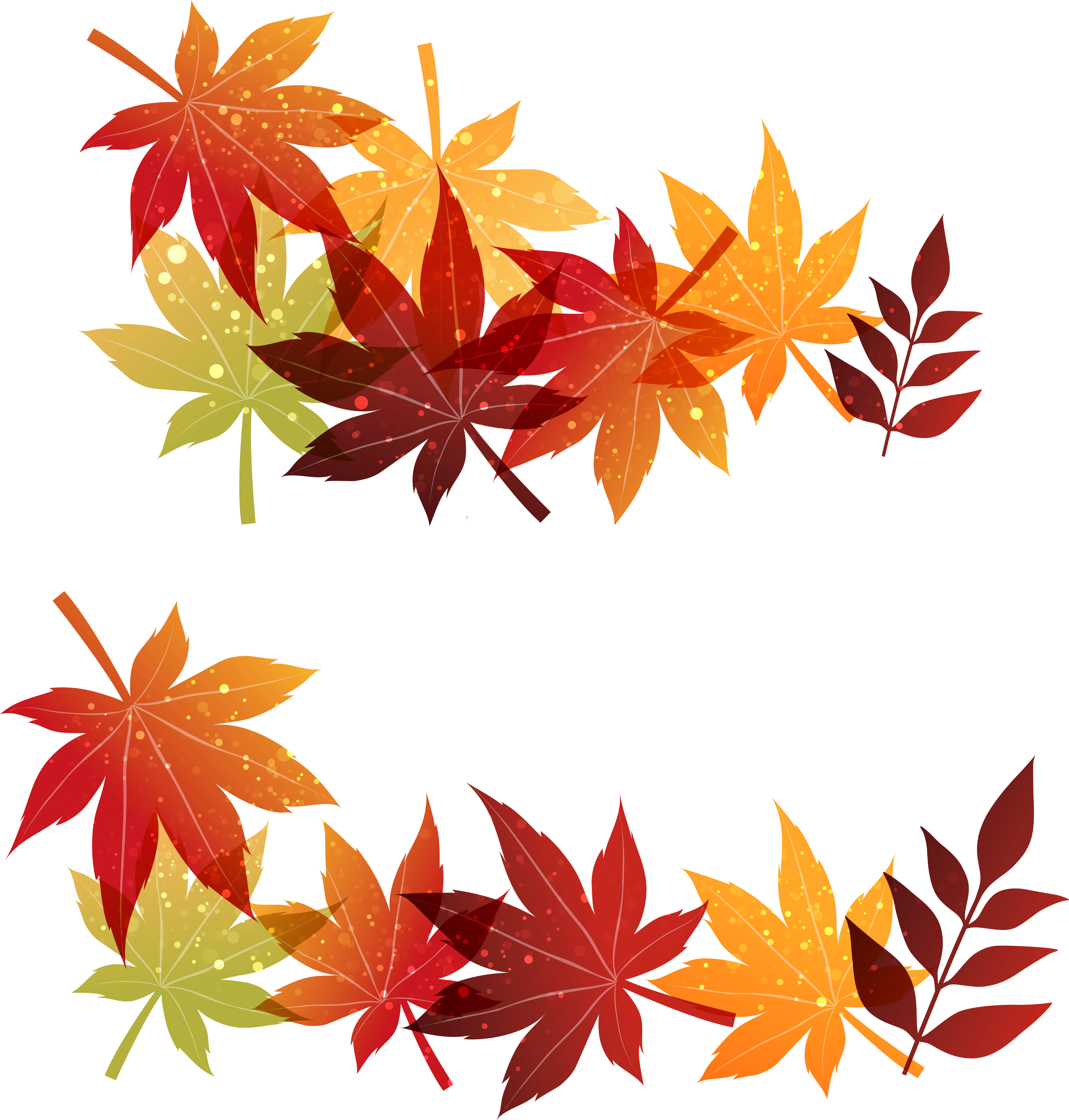 Leaves Png Image Gallery - Fall Leaf Png (6590x7007), Png Download