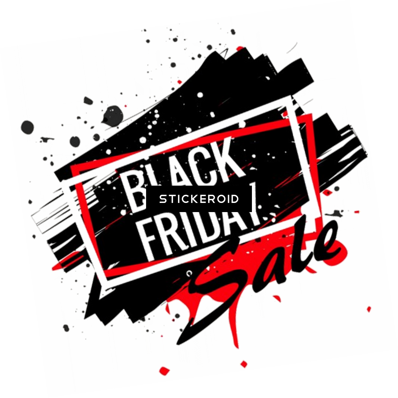 Black Friday Sale - Black Friday Sale Poster (1354x1355), Png Download