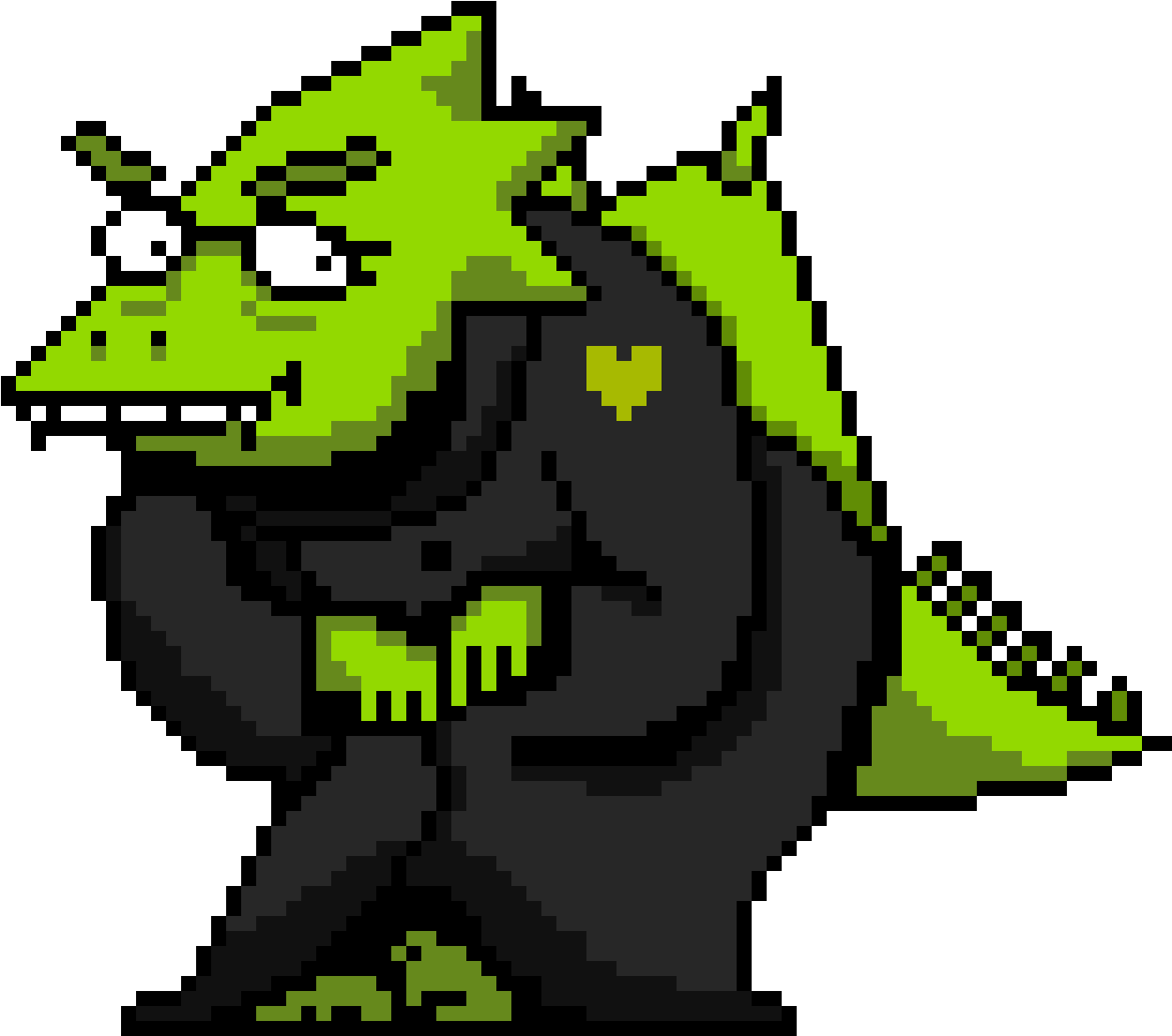Alphys - Cartoon (2048x2048), Png Download