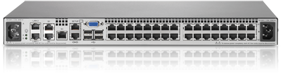 Hewlett Packard Enterprise Af622a Kvm Switch 4x1ex32 - Hp Kvm Ip (901x500), Png Download