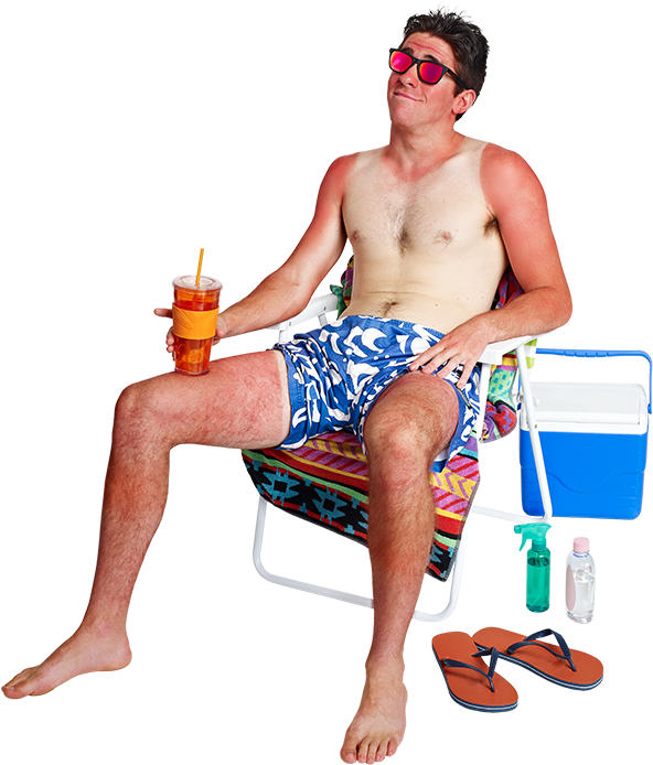 Northwest Profile Number - Man In Deck Chair Png (600x713), Png Download