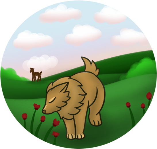 Smell The Flowers - Illustration (600x566), Png Download