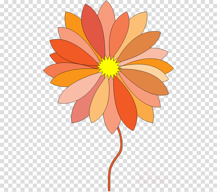 Cartoon Flower Gif Png Clipart Clip Art (900x800), Png Download