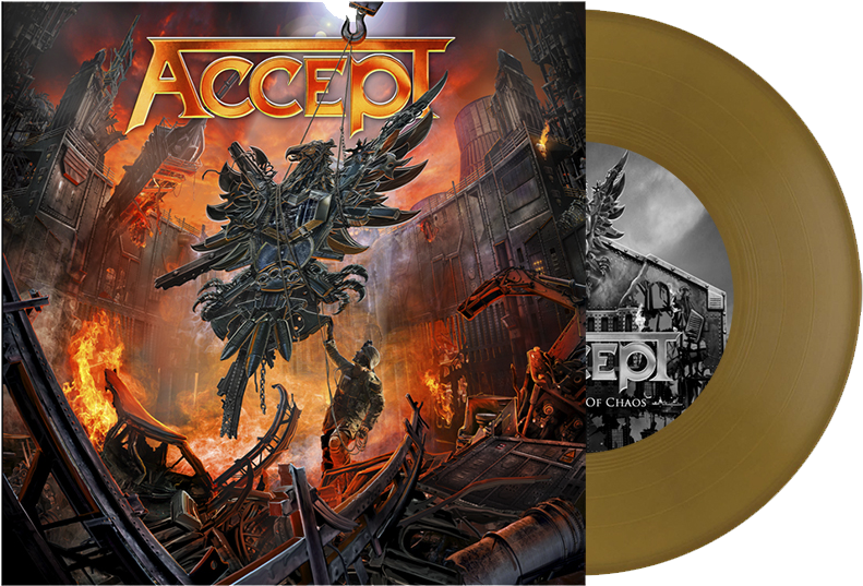 Accept Release Limited Edition Vinyl Single 'the Rise - Accept Symphonic Terror Live At Wacken 2017 (814x572), Png Download