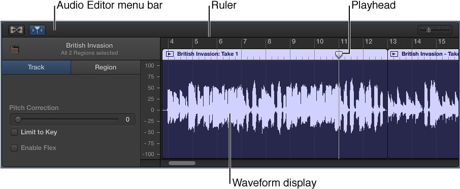 Audio Editor - Audio Editing Software (906x380), Png Download