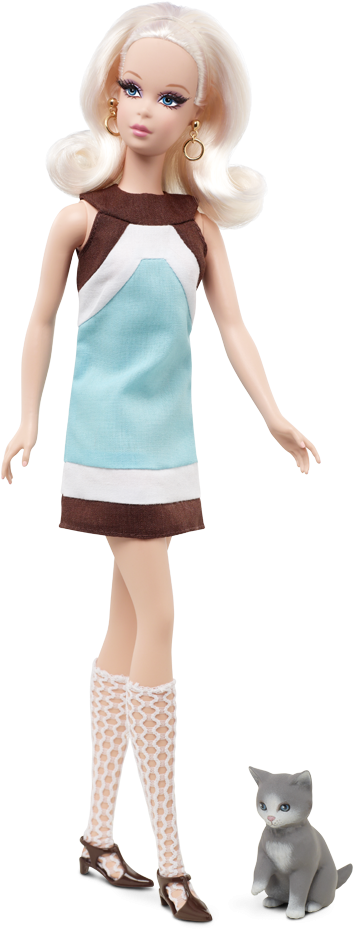 Kitty Corner Francie Doll - Barbie Francie (640x950), Png Download