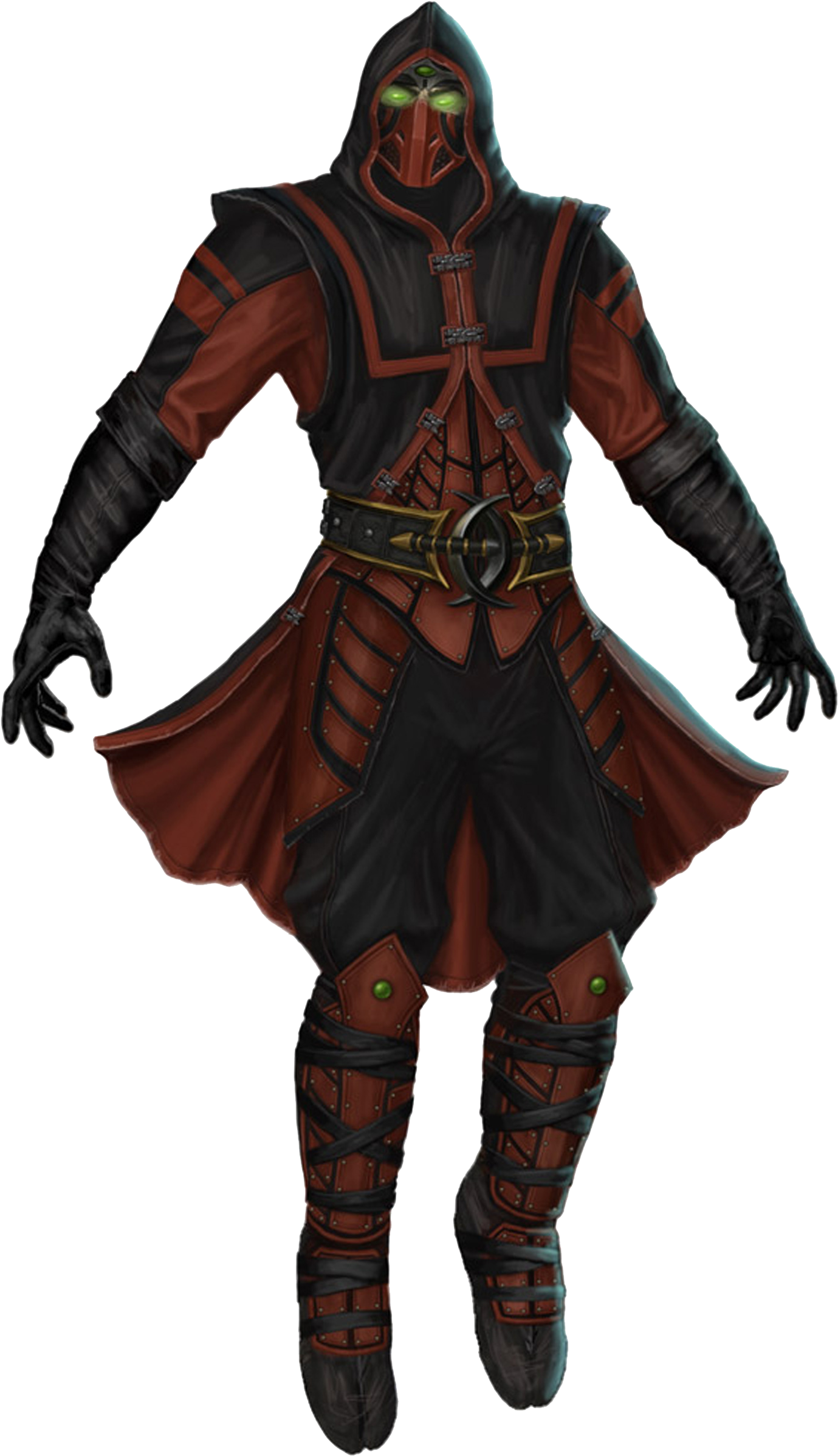 Ermac B - Mk Ermac (1692x2760), Png Download