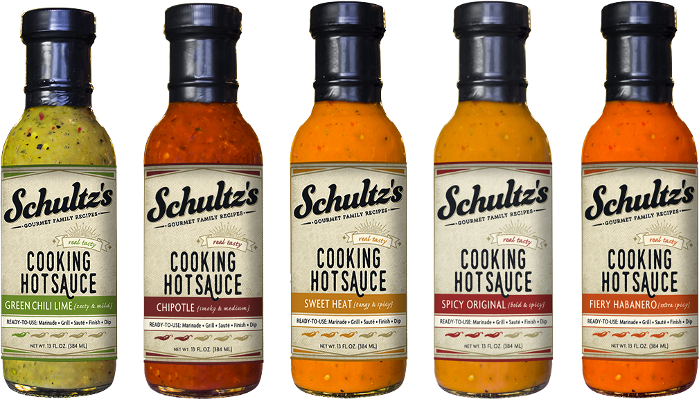 Built By Buhv - Schultz's Gourmet Cooking Hot Sauce, Fiery Habanero, (1024x600), Png Download