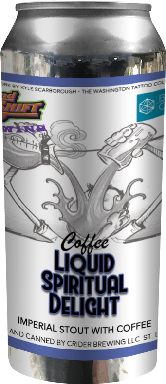 Liquid Spiritual Delight With Coffee (400x1458), Png Download