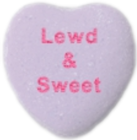 Mine Lewd Sweethearts Candy Heart Anime L3wd Hentai - Anime (1024x1024), Png Download